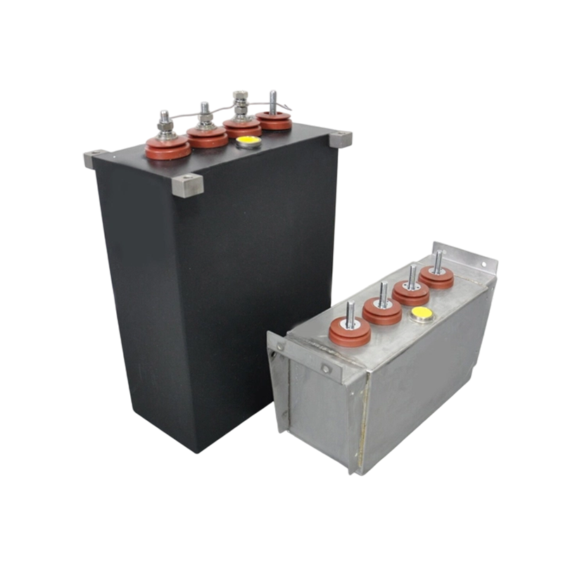 Caisson en acier inoxydable pour condensateurs de filtre CC sec