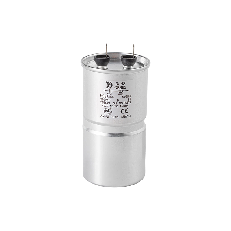 Condensateur CBB65 pour climatisation (boîtier cylindrique en aluminium)