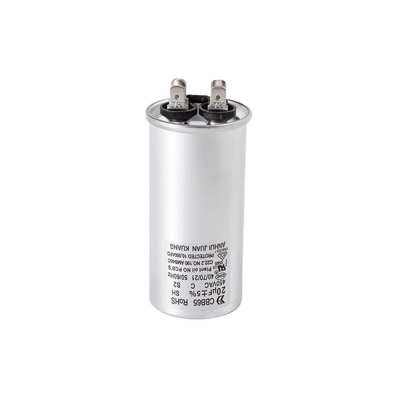 Condensateur CBB65 pour climatisation (boîtier cylindrique en aluminium)