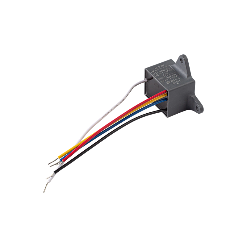 Condensateur CBB61 pour ventilateur (boîtier carré en plastique)