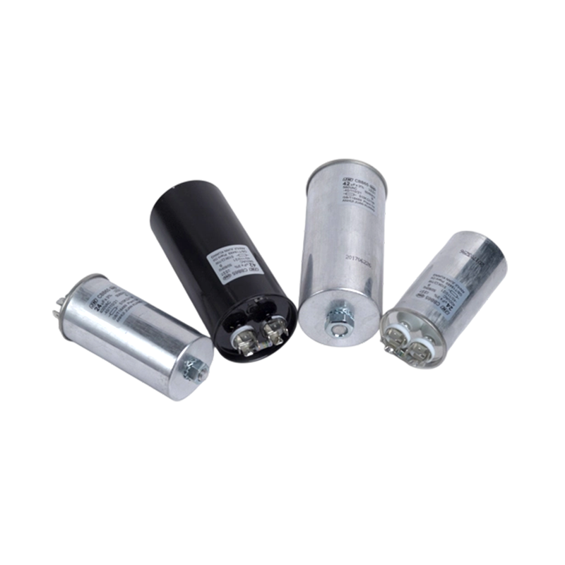 Condensateurs CBB65 pour éclairage HID 110°C (boîtier cylindrique en aluminium)
